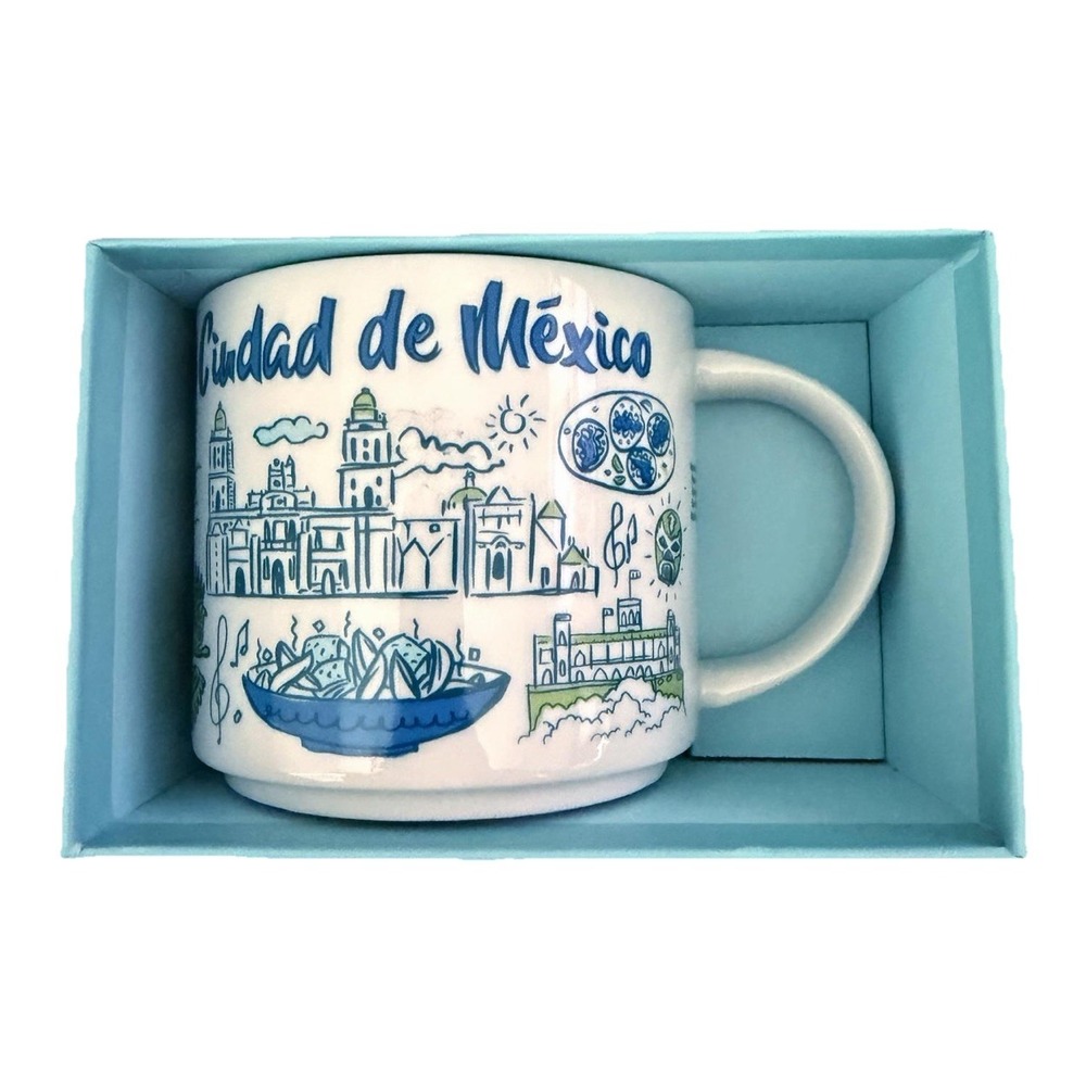 Starbucks Mexico City Mug 14oz Been There Series Ciudad de Mexico NIB